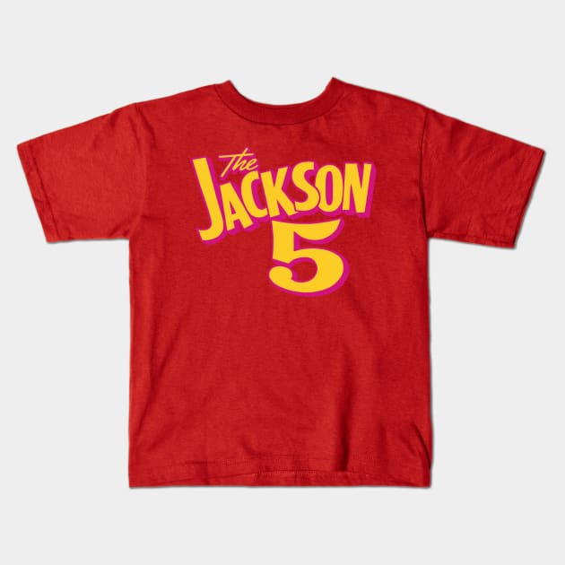 The Jackson 5 Kids T-Shirt by HAPPY TRIP PRESS